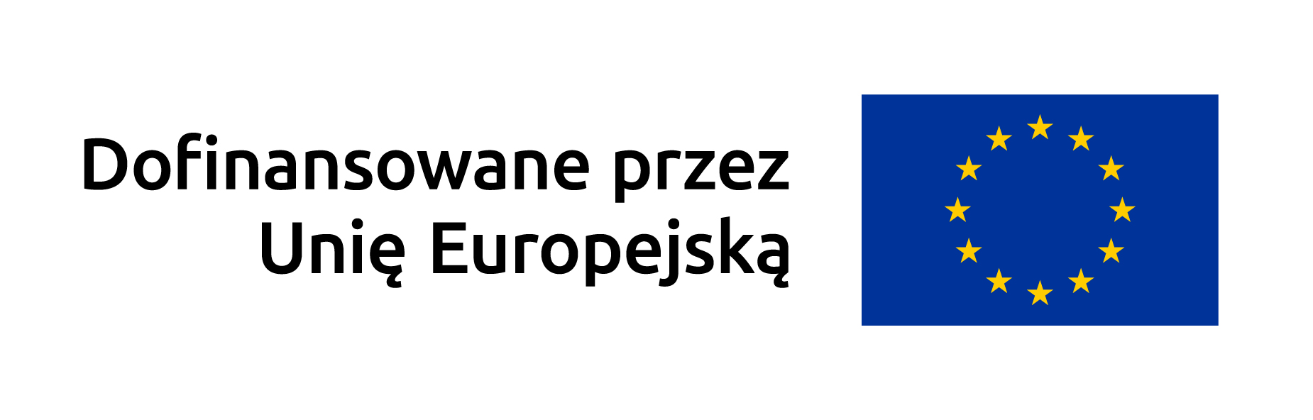 Napis dofinansowane przez unie europejska